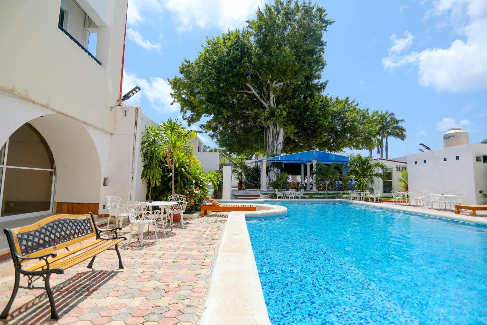 Hotel Maria De Lourdes Cancun Bagian luar foto
