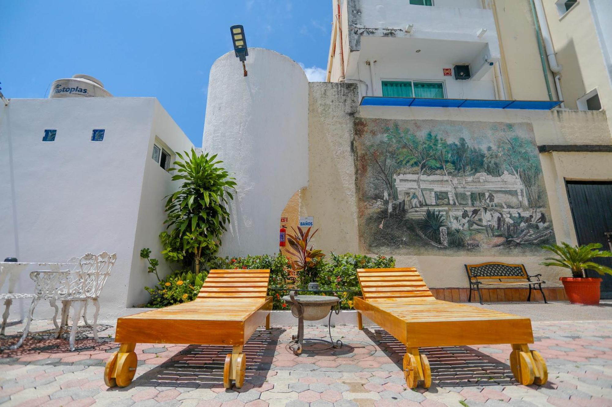 Hotel Maria De Lourdes Cancun Bagian luar foto